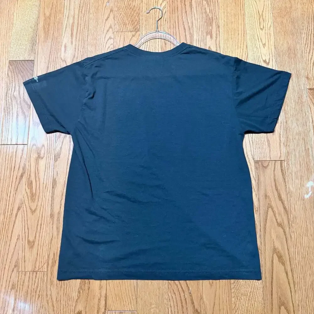 Adidas Vintage Basketball Graphic T-Shirt Black Size Large